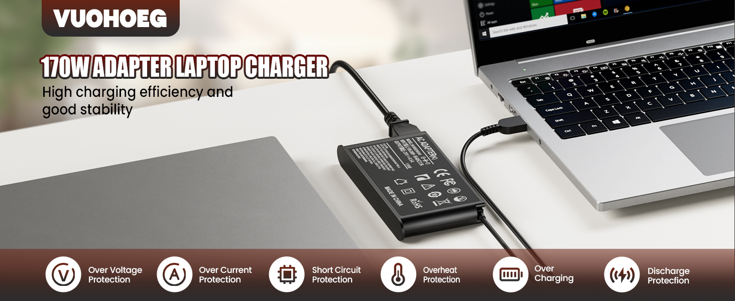 20V 8.5A Laptop Power Supply