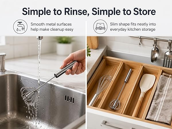 Stainless Steel Egg Whisk