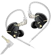 KZ ZS12 PRO 2 in Ear Monitor,1DD+5BA Hybrid Wired Earbud,IEM Earphones,Gaming Earbuds,HiFi Deep D...