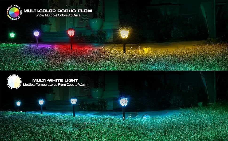 Monster Smart RGB+IC+WW Pathway Lights