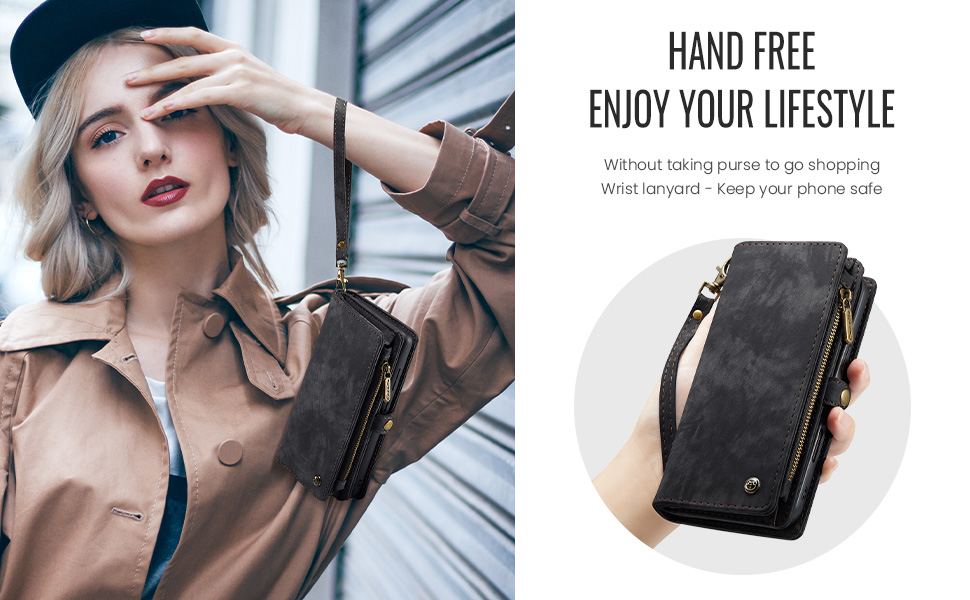 Google Pixel 10 Pro XL Wallet Case for Women Men with Card Holder Shockproof Protective Cover