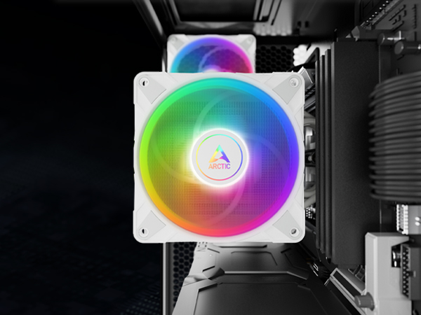 ARCTIC P12 A-RGB White; Proven and Popular