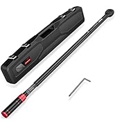 VANPO 1-inch Drive Click Torque Wrench, 200-1200 Ft-Lb/271-1626 Nm, 48.03'' Length, 48-Tooth, Tor...