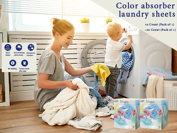 Color Absorber Laundry Sheets1.