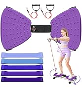 KVKVMO Waist Twister Machine Exercise - Ab Twister Board for Exercise with 5 Resistance Bands, 33...