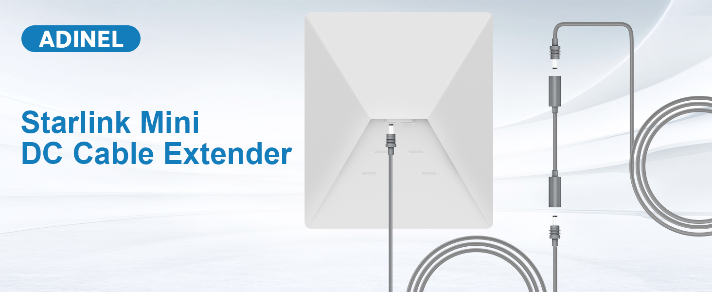 Starlink Mini DC Cable Extender