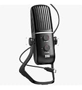 XTUGA X-4 USB Condenser Microphone,Podcast Microphone,Metal Streaming Mic | 4-Pattern Pickup,Plug...