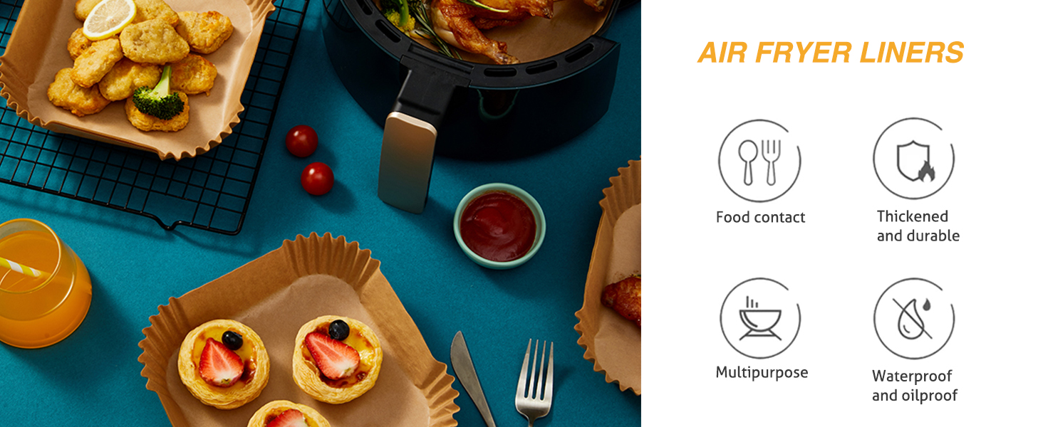 Air Fryer Disposable Paper Liners