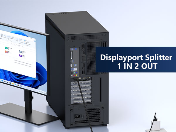 DisplayPort to Two HDMI Monitors