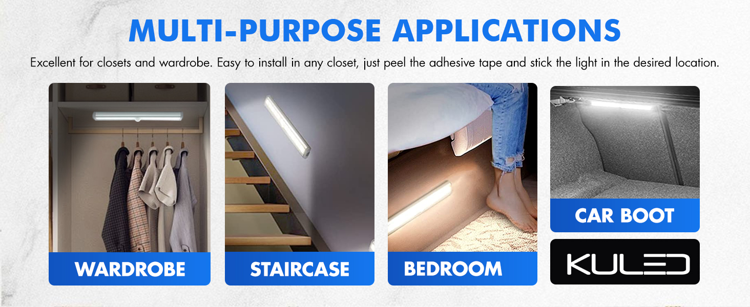 motion sensing light battery powered
