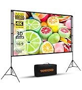 projector screen with stand