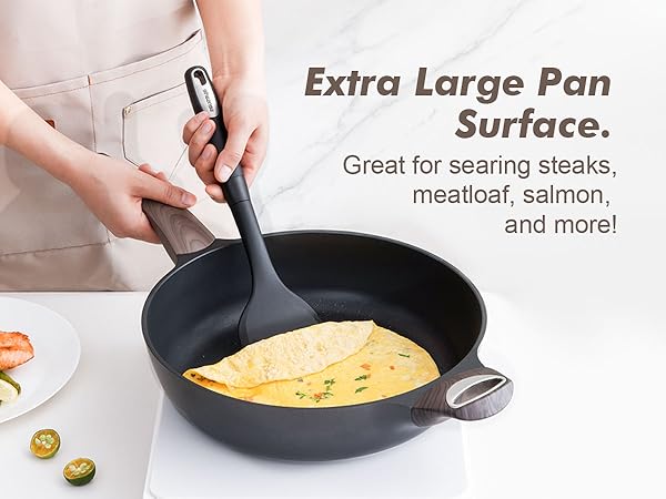 extra large pan with lid