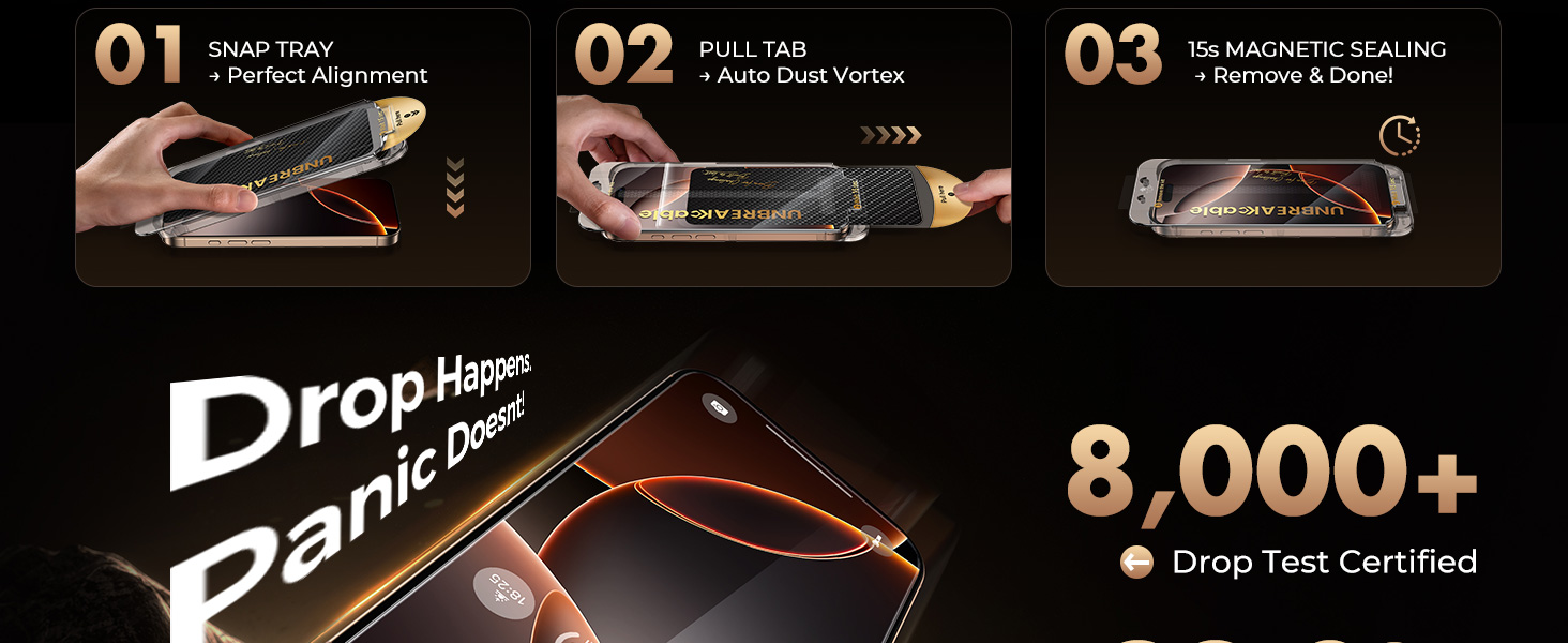 iPhone 16 pro max screen protector