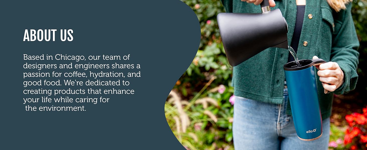 ello magnet travel coffee mug with handle for travel