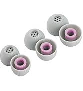 Linsoul Kiwi Ears Flex Earbud Tips, Replacement Silicone IEM Tips, 3 Pairs, S/M/L Size, for KZ ZS...