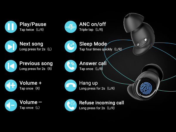 sleep earbuds wireless bluetooth
