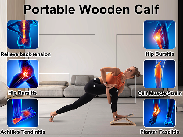 Adjustable Portable Wooden Incline Board