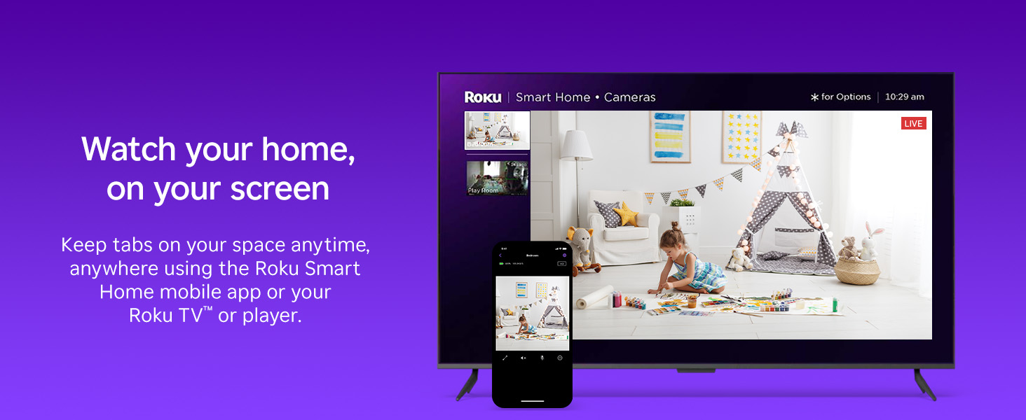 PRIORITY Roku: Indoor &amp;amp; Outdoor Cameras