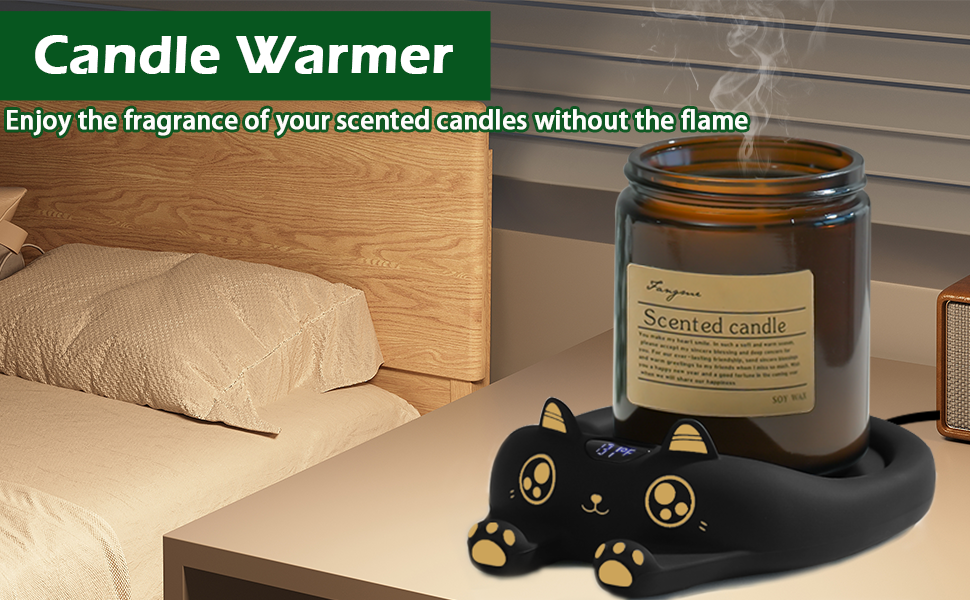 he cute feet of the mug warmer can also be used as your phone stand