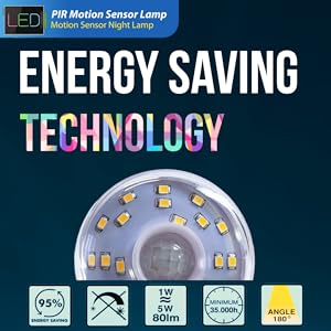 shopn5 led night light motion sensor outlet plug-in ac flexible