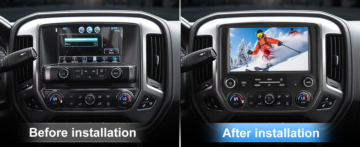 Chevy Silverado radio