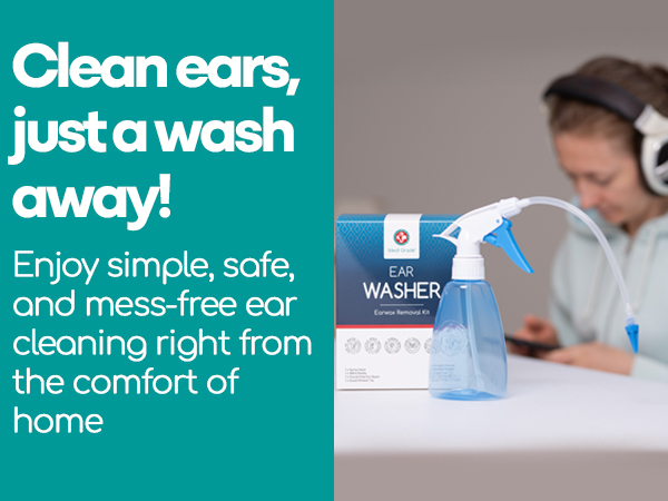 Clean ears, just a wash away!