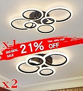 modern ceiling light with remote