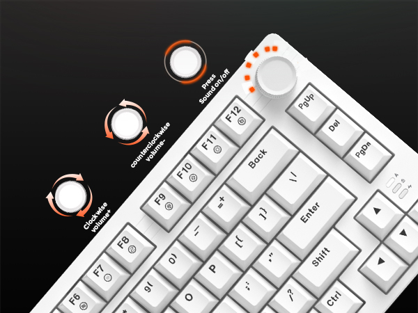 75% wired gaming mechanical keyboard
