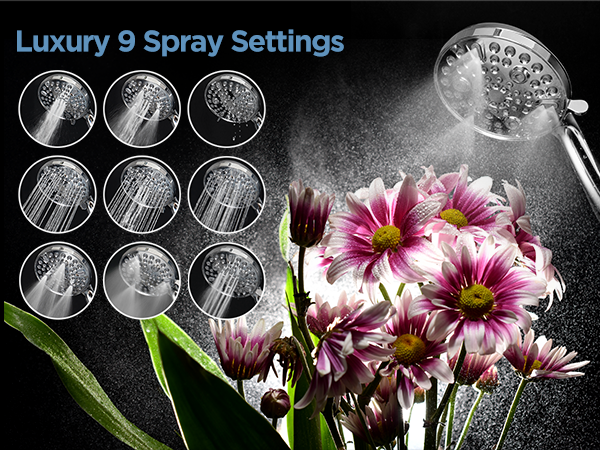 high pressure shower head