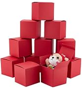 PH PandaHall 30pcs Small Gift Box, Red Gift Packaging Box Kraft Paper Box Foldable Small Cardboar...