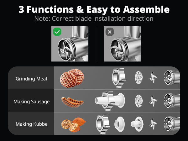 meat grinder heavy duty