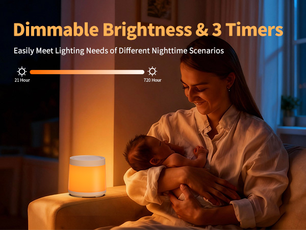 Dimmable Brightness &amp;amp; 3 Timers