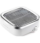 Makartt Nail Dust Collector: 60W Professional Nail Fan Dust Collector with Reusable Filter, 2 Pow...