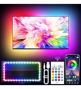 KANTUTOE LED Lights for TV, 16.4ft TV LED Backlight for 50-75in, RGB TV LED Lights Behind Strip w...