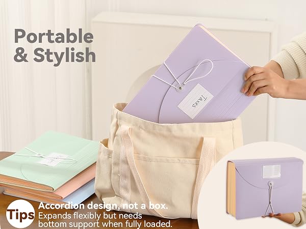 accordion file organizer