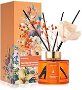 Airkeep Flower Reed Diffusers Set, 5.07 oz Freesia/Passion Fruit/Orange Scented Oil Diffuser with...