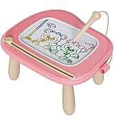 bravokids Toddler Girl Toys for 1-2 Year Old, Sturdy Magnetic Drawing Board, Colorful Doodle Sket...