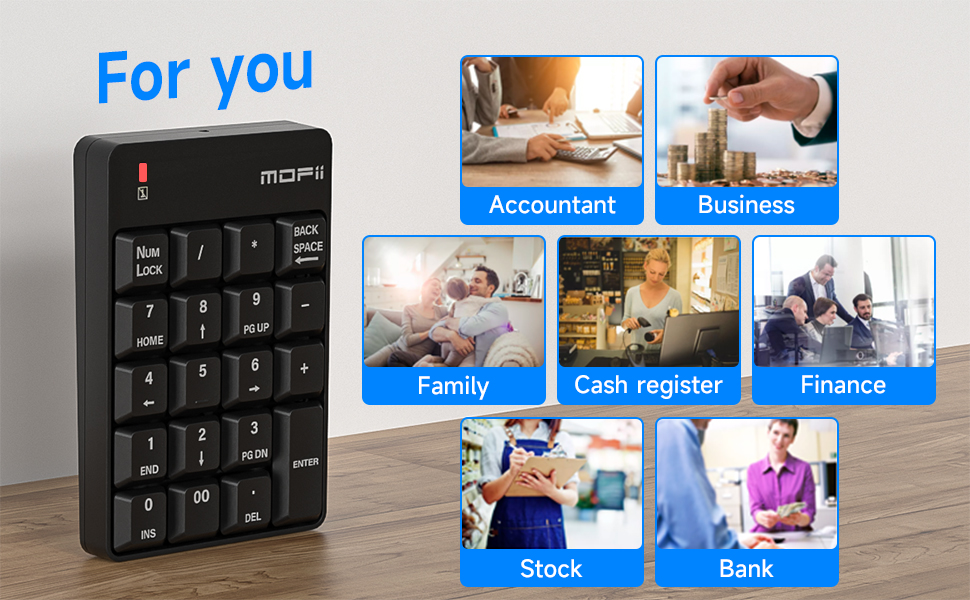 numeric keypads
