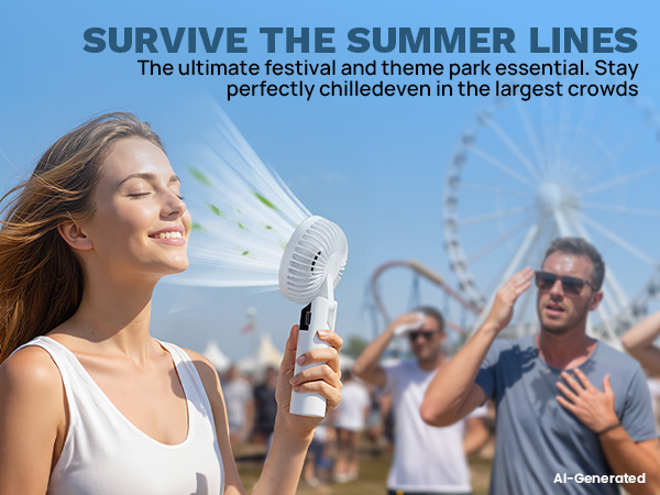 Handheld Fan Rechargeable