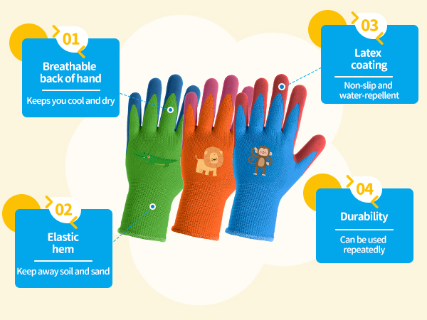 Kids Gardening Gloves