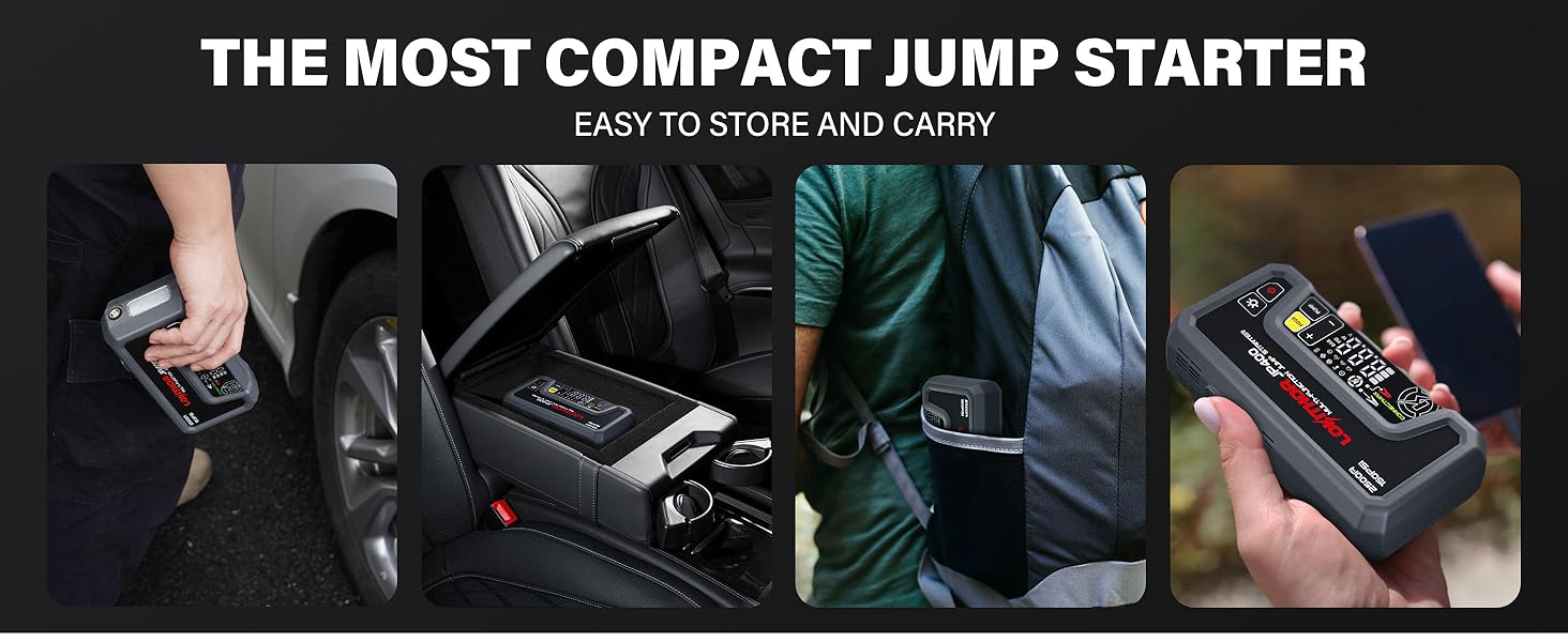 tire inflator jump starter combo