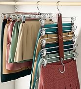 pants hangers space saving multifunctional pant rack scarf jeans closet organization