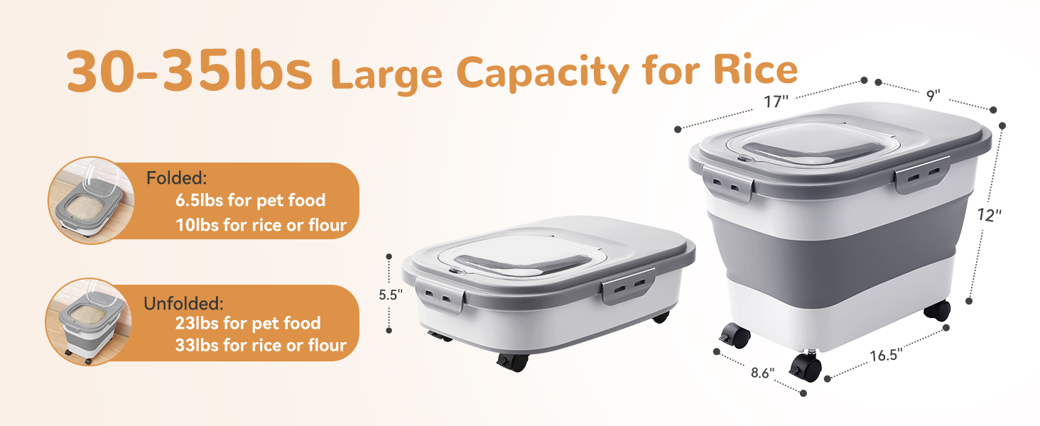 rice storage container