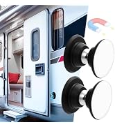 RV Magnetic Door Catch with Adhesives Screws - Easy to Install Camper Trailer Door Holder, Sturdy...