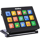 GuileKeys Stream Controller, Stream Deck with 15 Macro Keys Customizable, Gaming Macro Keypad wit...