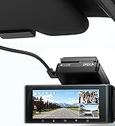 AZDOME M550 3 Channel Dash Cam, 4K+2.5K Dual Dash Camera for Cars Built-in WiFi GPS, 1440P+1080P+...