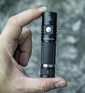 Sofirn SP10 Pro Mini Flashlight 900 Lumens, Small AA Flashlight with LH351D LED 90CRI, Anduril 2 ...