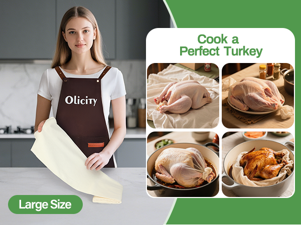 Large size and Cook a perfect turkey