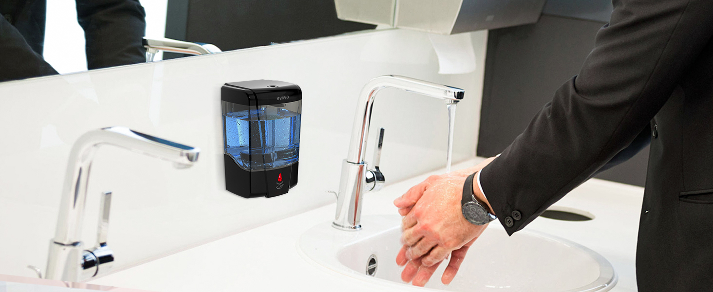 soap dispenser wall mount automatic touchless