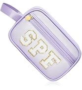 COSHAYSOO Clear Sunscreen Bag Makeup Toiletries Pouch Beach Vacation Essentials Summer Travel Stu...